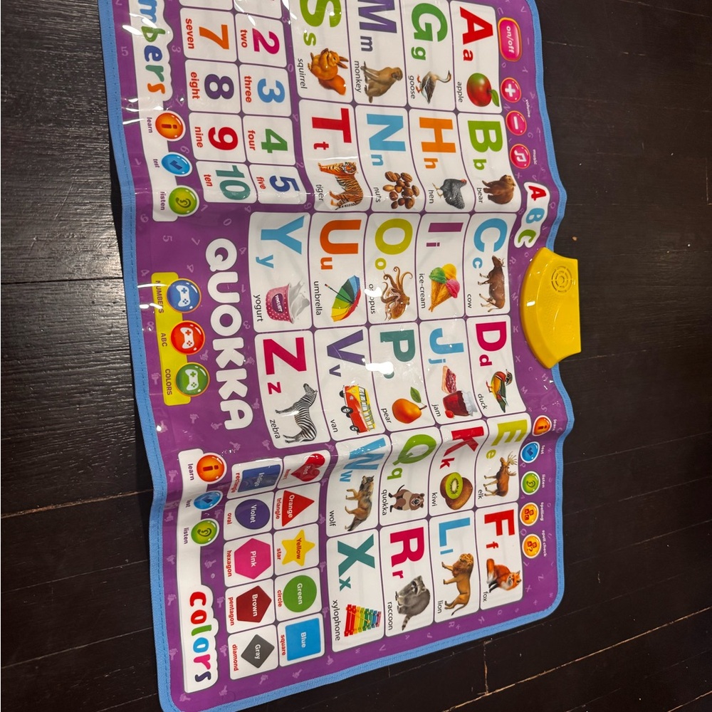 Interactive Learning Mat - Purple